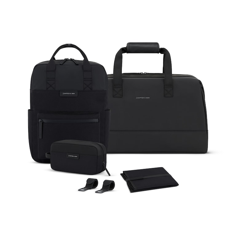 Parent Prep Set Bergen Pro Diaper, Parent Prep Set Bergen Pro Diaper All Black, Negro