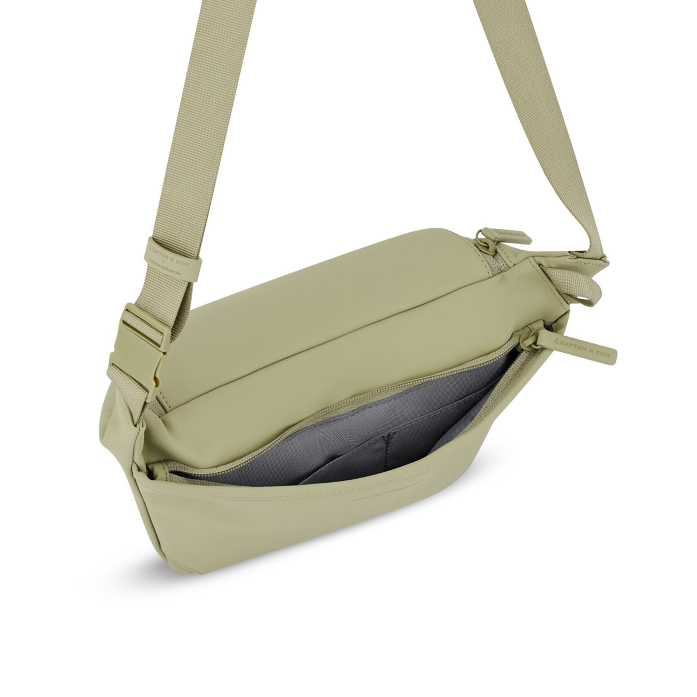 Bali Crossbody Dusty Pistachio by Mariefeandjakesnow