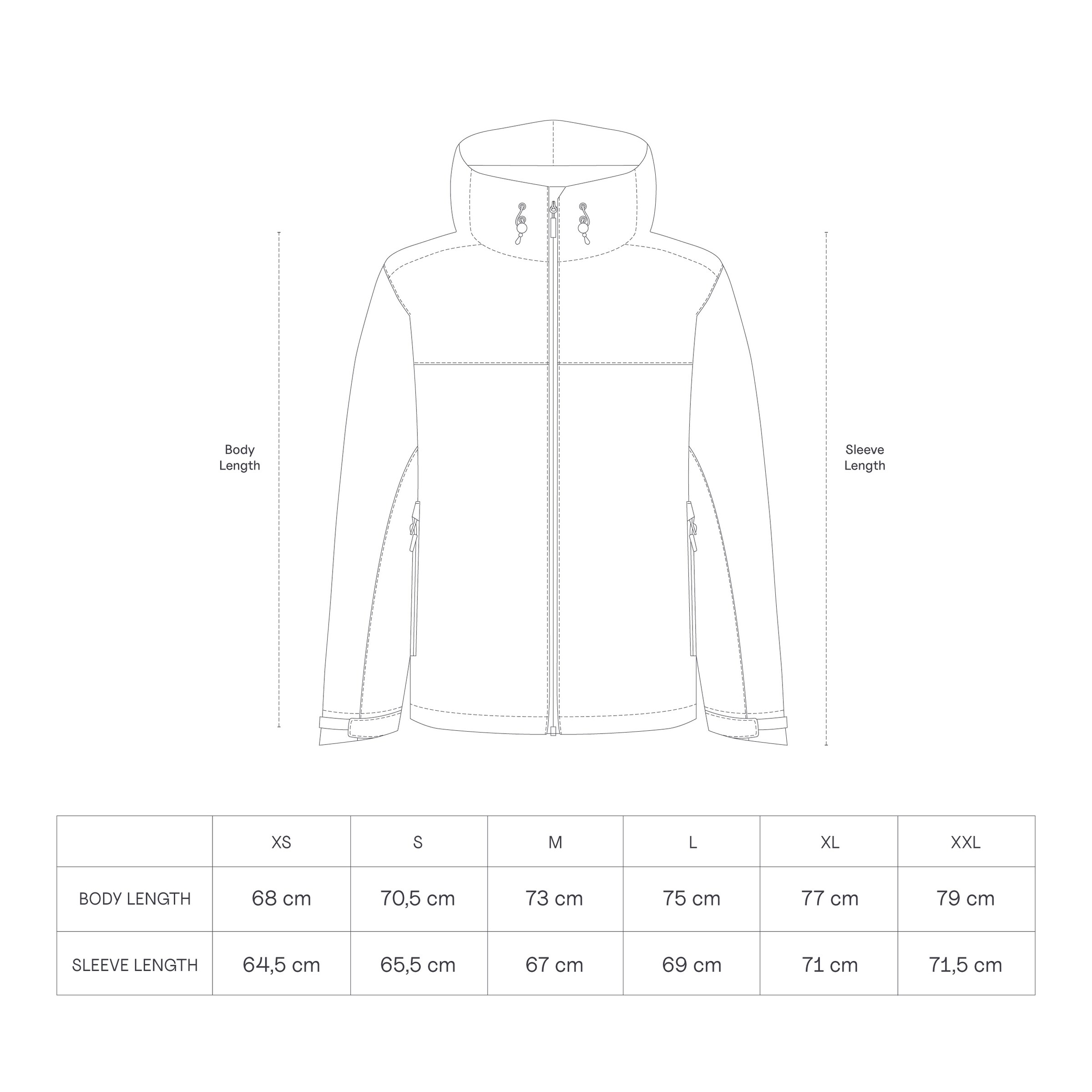 Puffer 3in1 Rain Jacket Taupe
