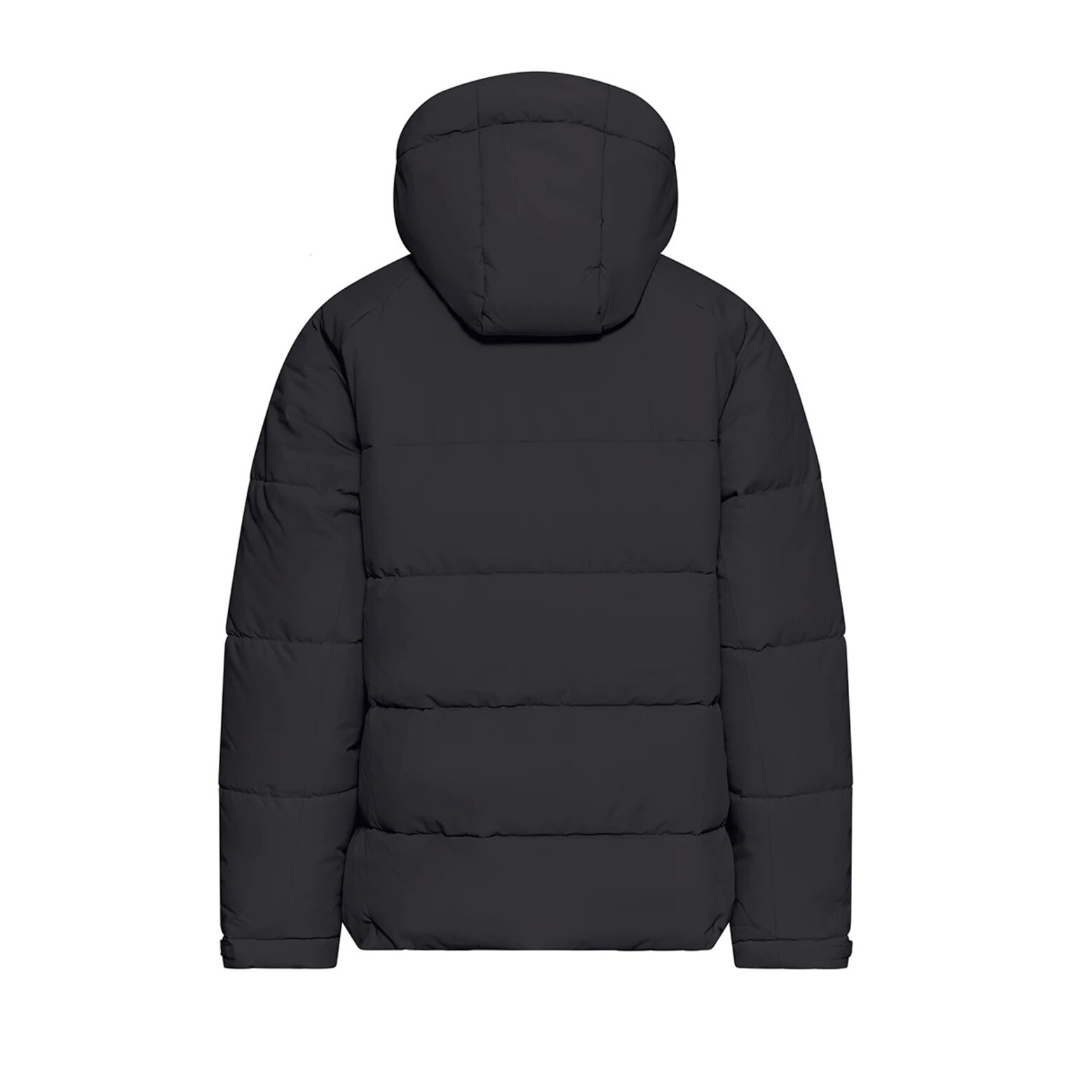 Short Winter Puffer Jacket, Short Winter Puffer Jacket All Black Schwarz, Bild 4 von 8