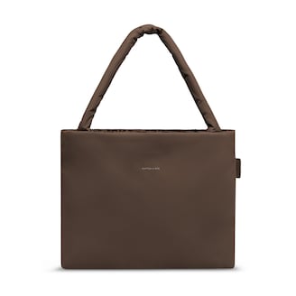 Norva 2in1 Shopper, Norva 2in1 Shopper Dark Brown/Leo, Marrón