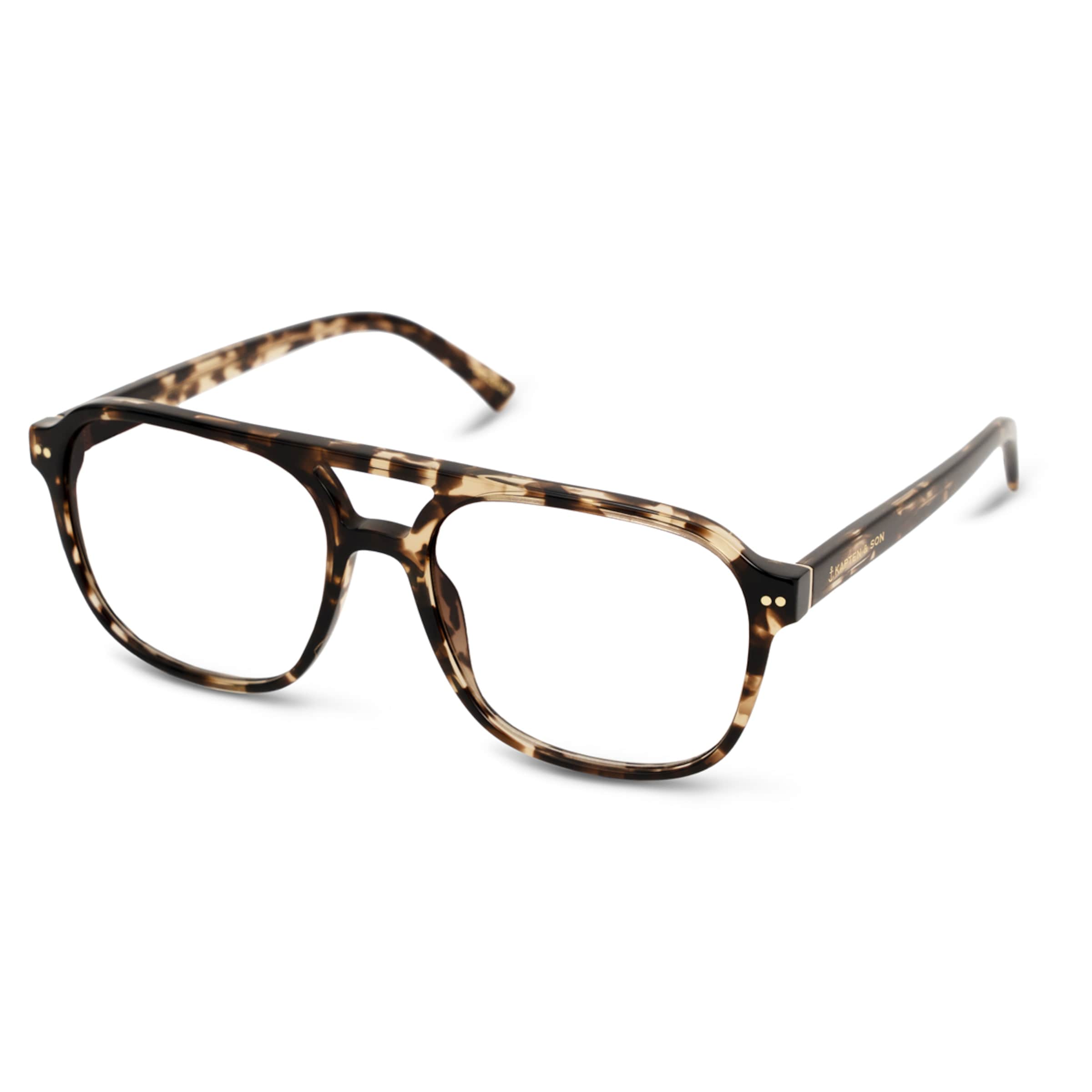 Kpten & Son Zurich Oversize Crystal Tortoise mit Sehstärke
