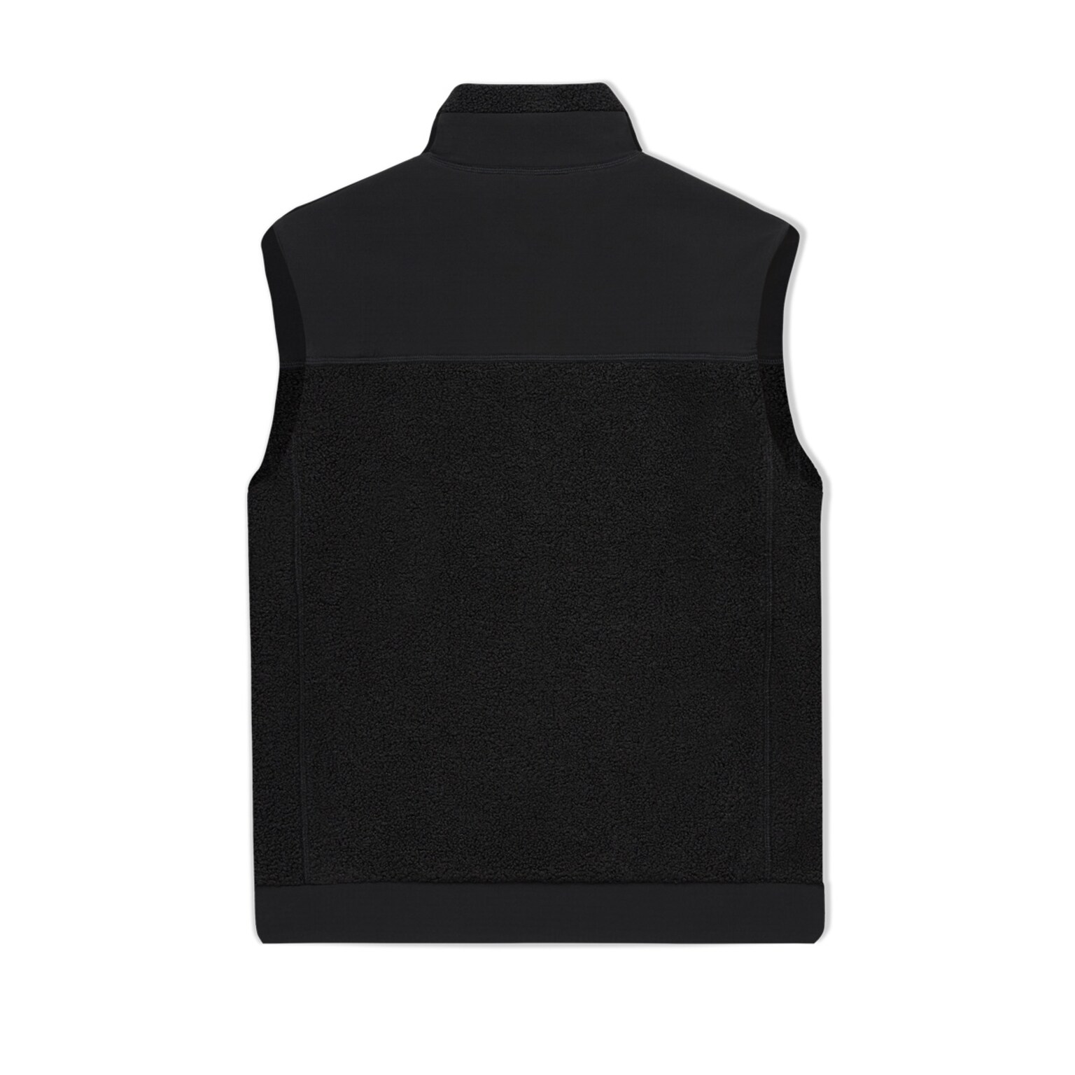 Teddy Fleece Vest, Teddy Fleece Vest All Black, Zwart, Afbeelding 2 van 8