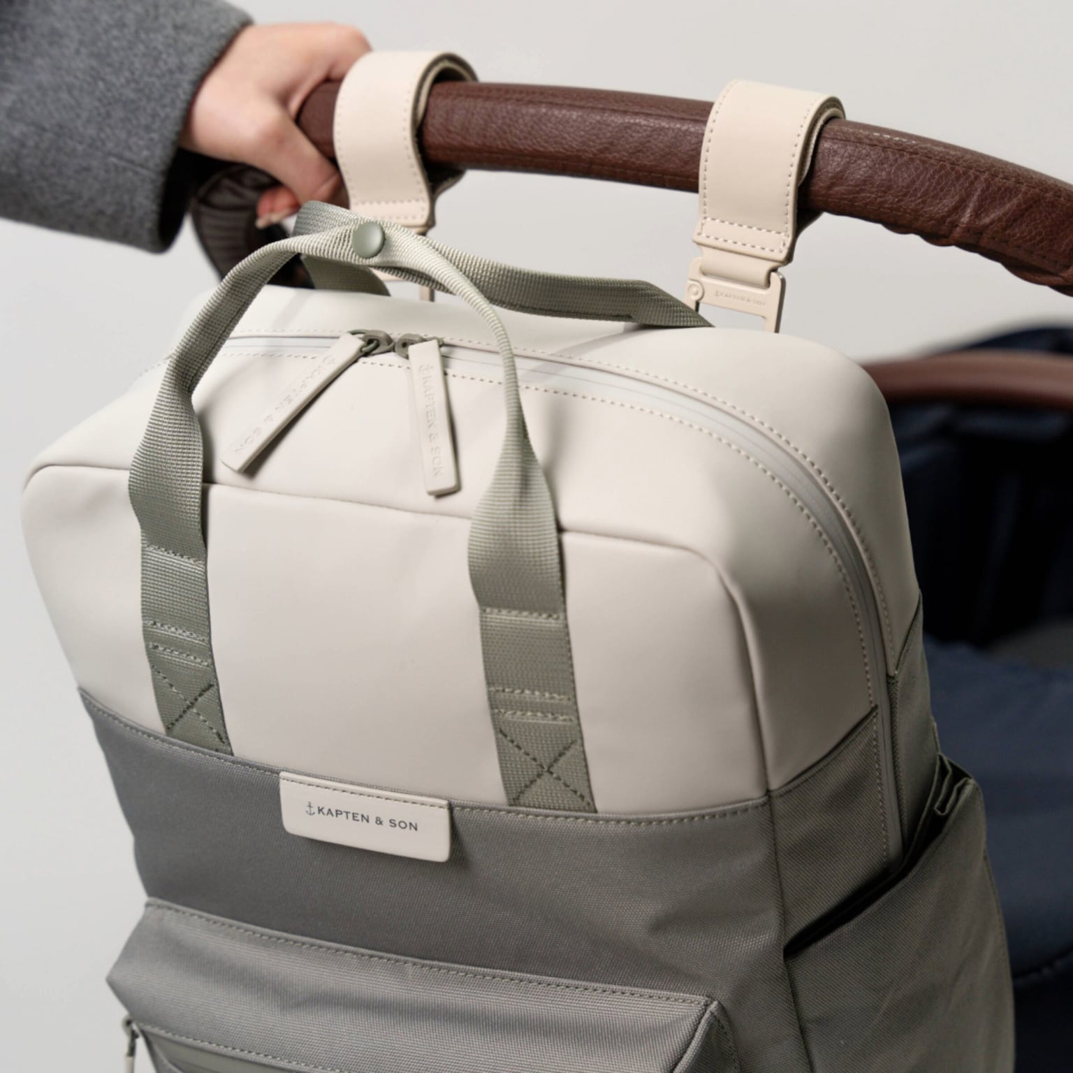 Bergen Pro Diaper, Bergen Pro Diaper Backpack Set Muted Sage, Muted Sage, Afbeelding 10 van 11