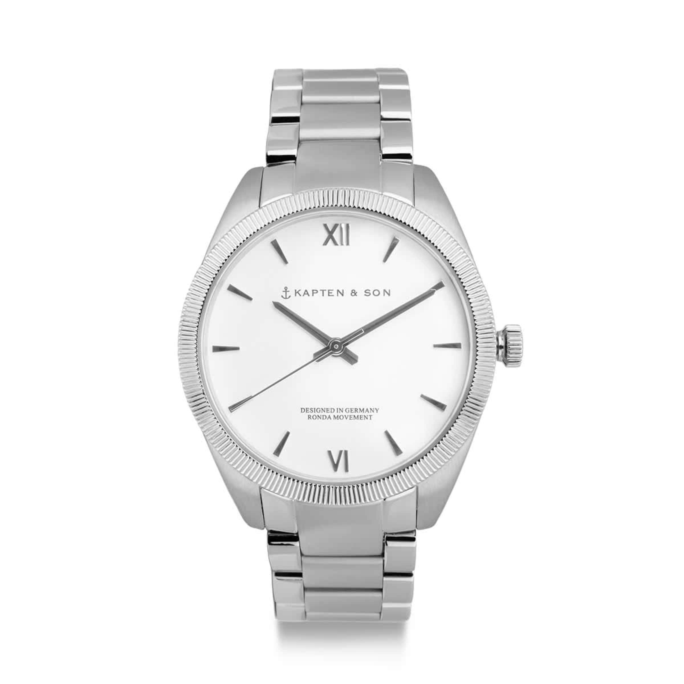 Crush Silver Steel Watches Jewellery Kapten Son