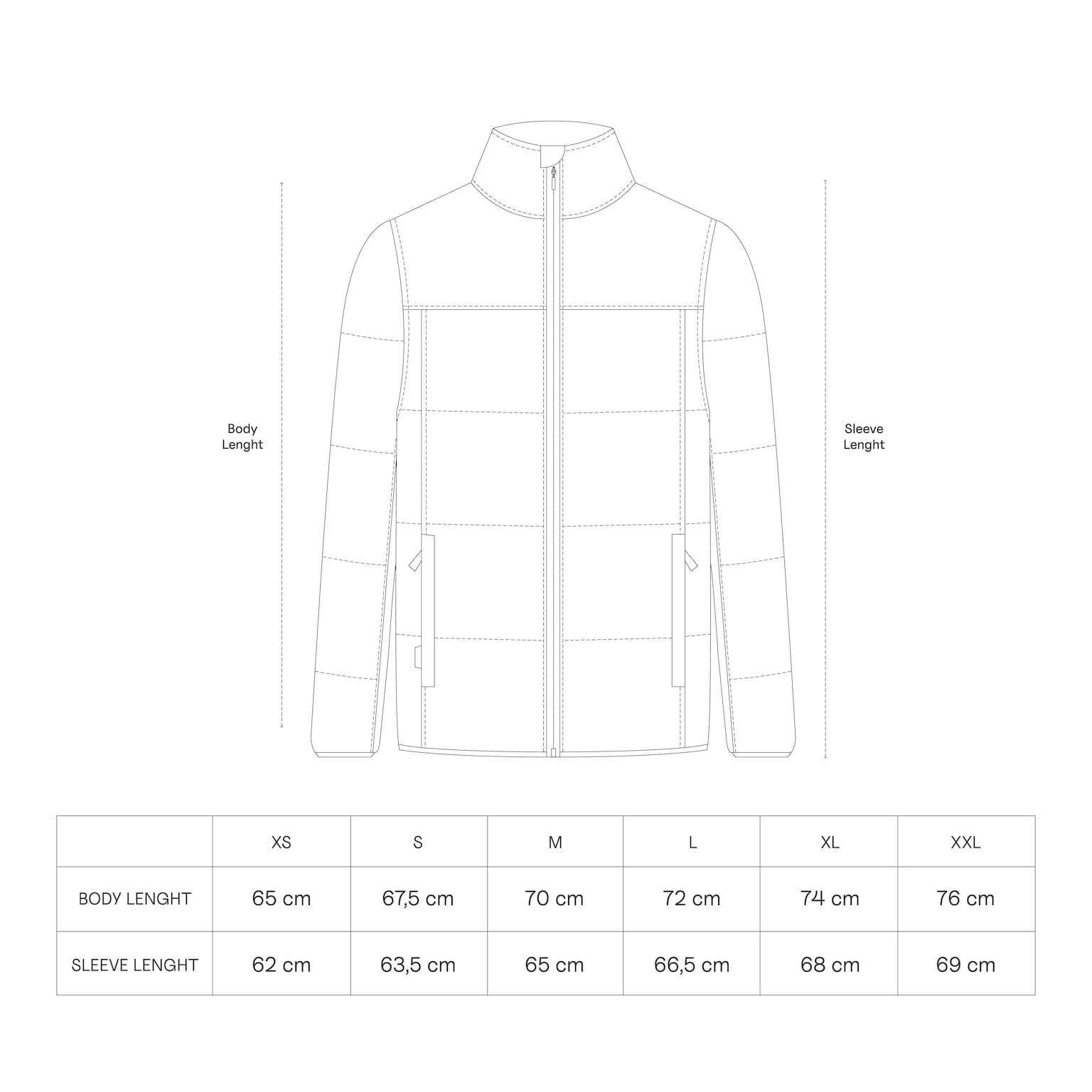 Puffer Jacket, Puffer Jacket Sandstone Sandstone, Bild 7 von 7