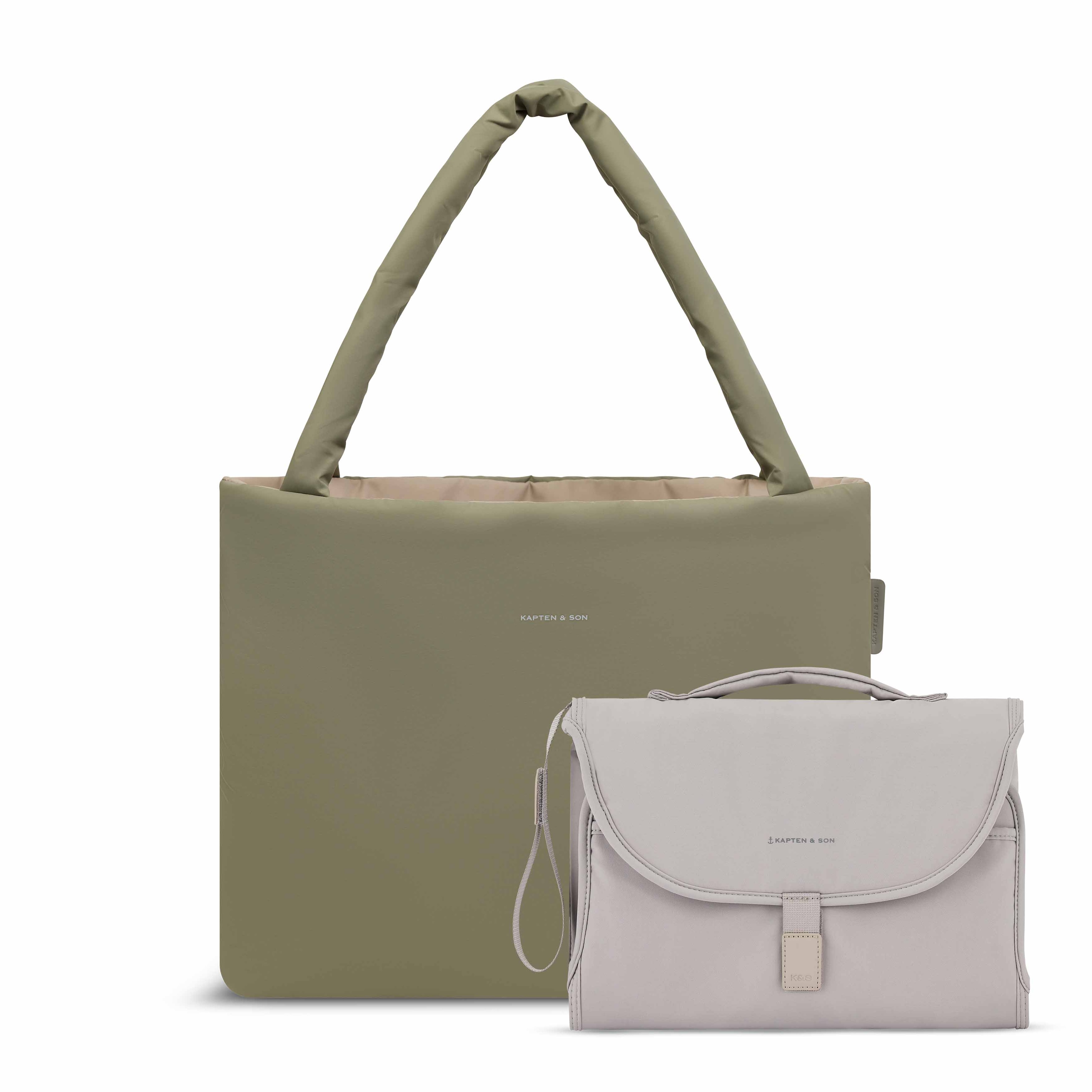 Nicht ausgewählt, Norva 2in1 Diaper, Norva 2in1 Diaper Soft Khaki/Dusty Sand Grün