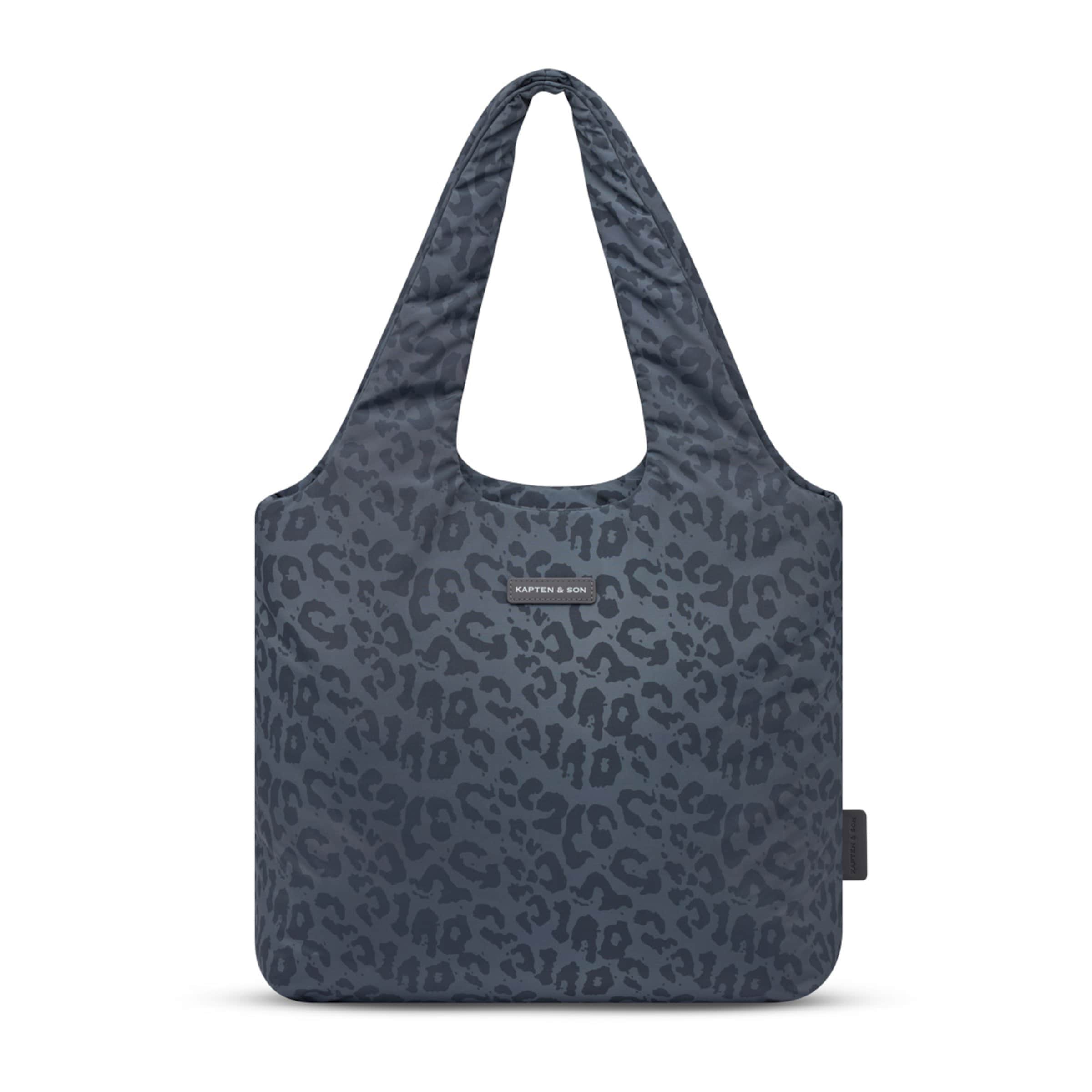 Skara Cloud Shopper Leo Dark Grey