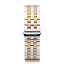 Bandjes, Steel Strap Silver Bicolor, Zilver