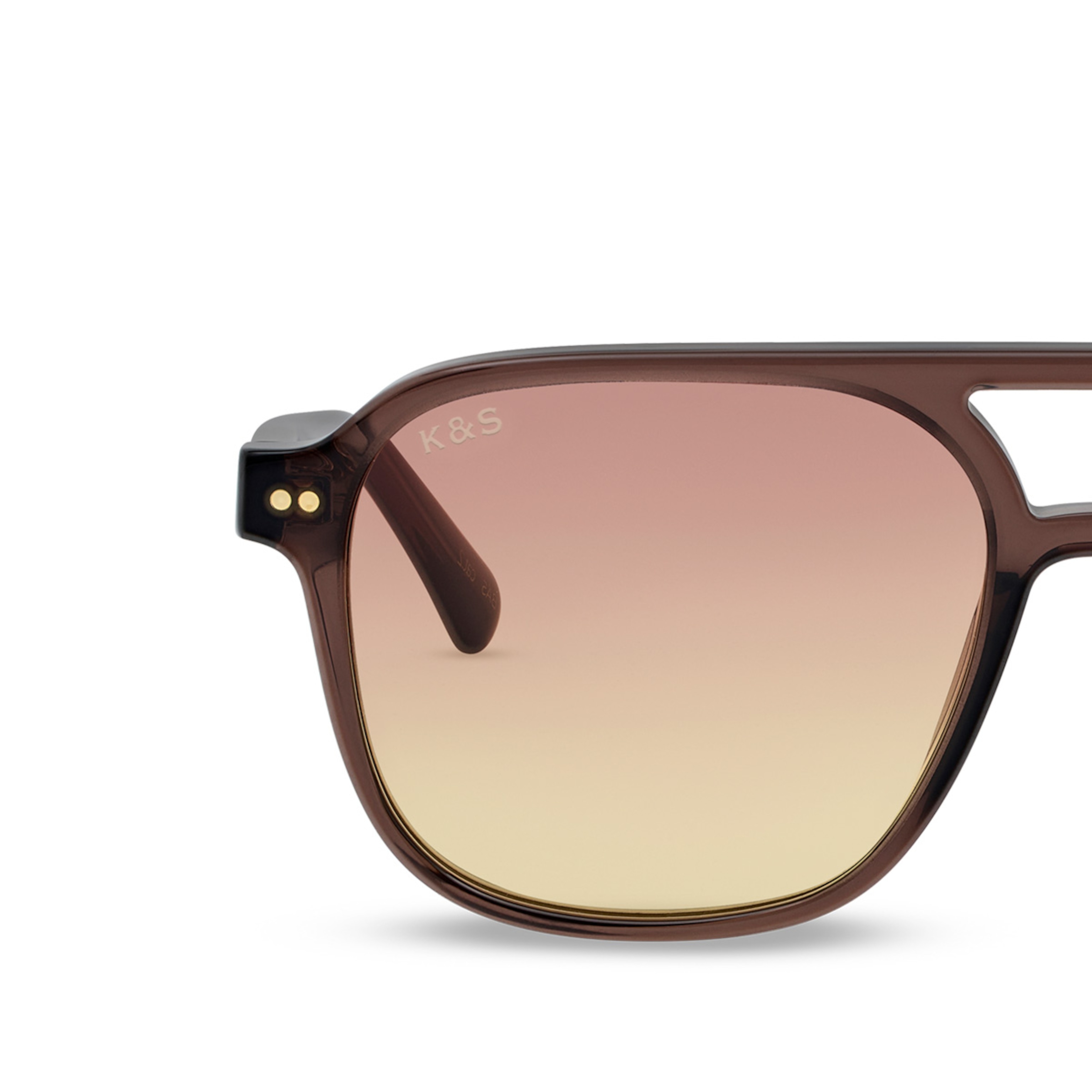 Niet geselecteerd, Zurich Oversize Small, Zurich Oversize Small Mocha Gradient Brown, Bruin