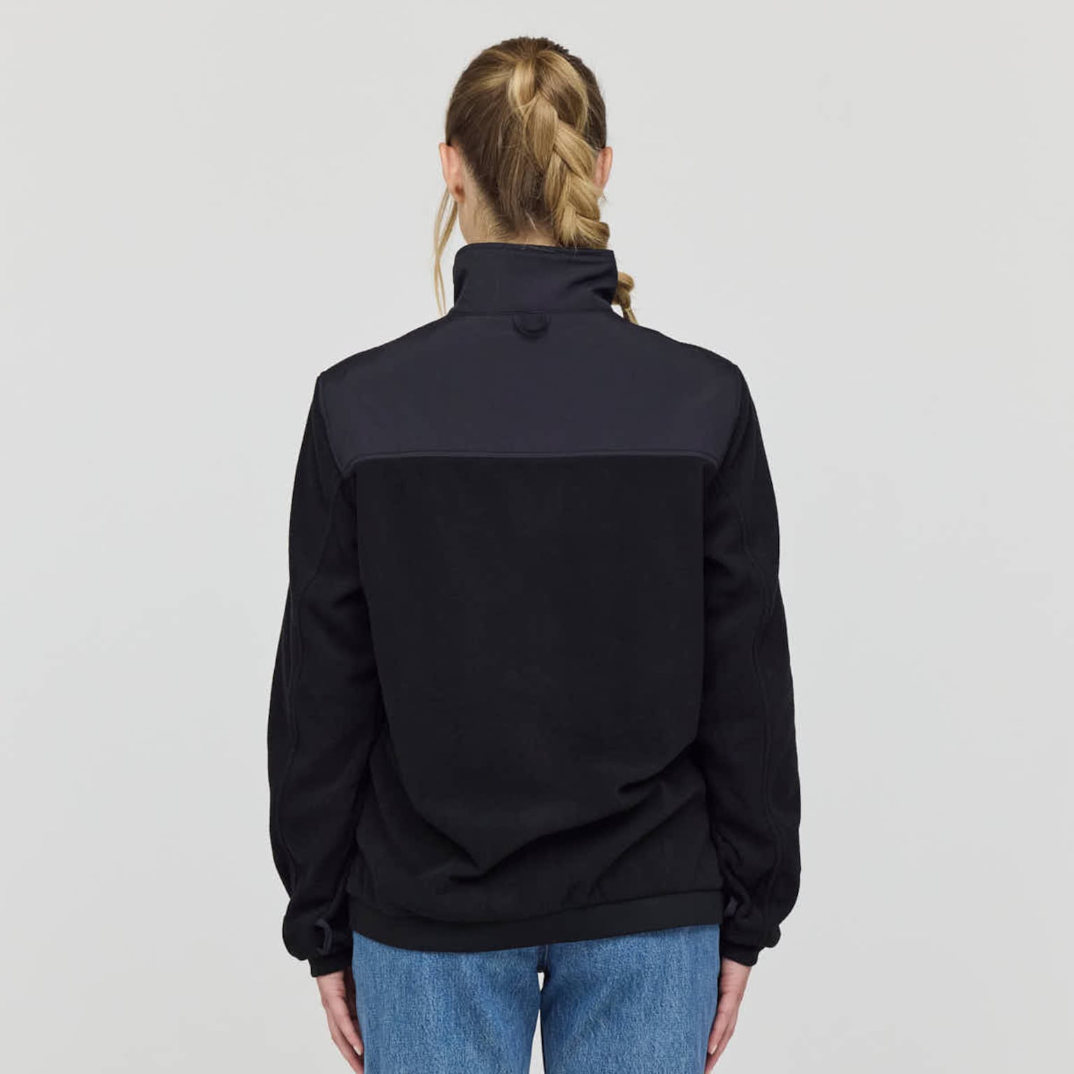 Light Fleece Jacket, Light Fleece Jacket All Black, Zwart, Afbeelding 4 van 9