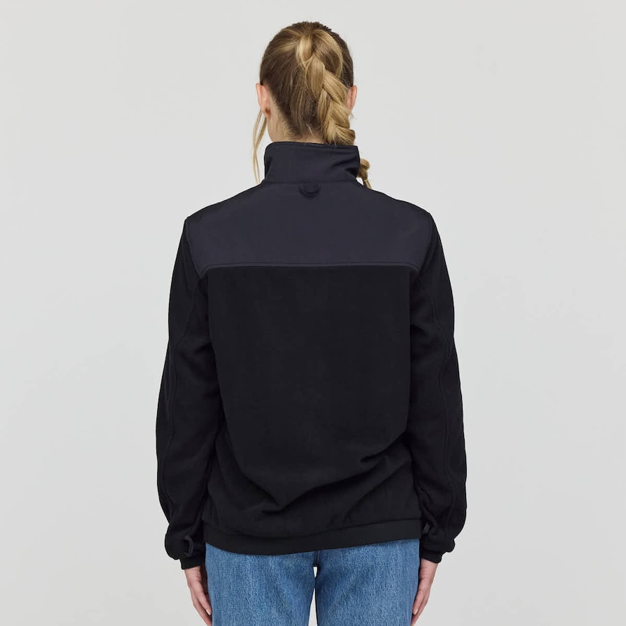 Light Fleece Jacket, Light Fleece Jacket All Black, Zwart, Afbeelding 4 van 9