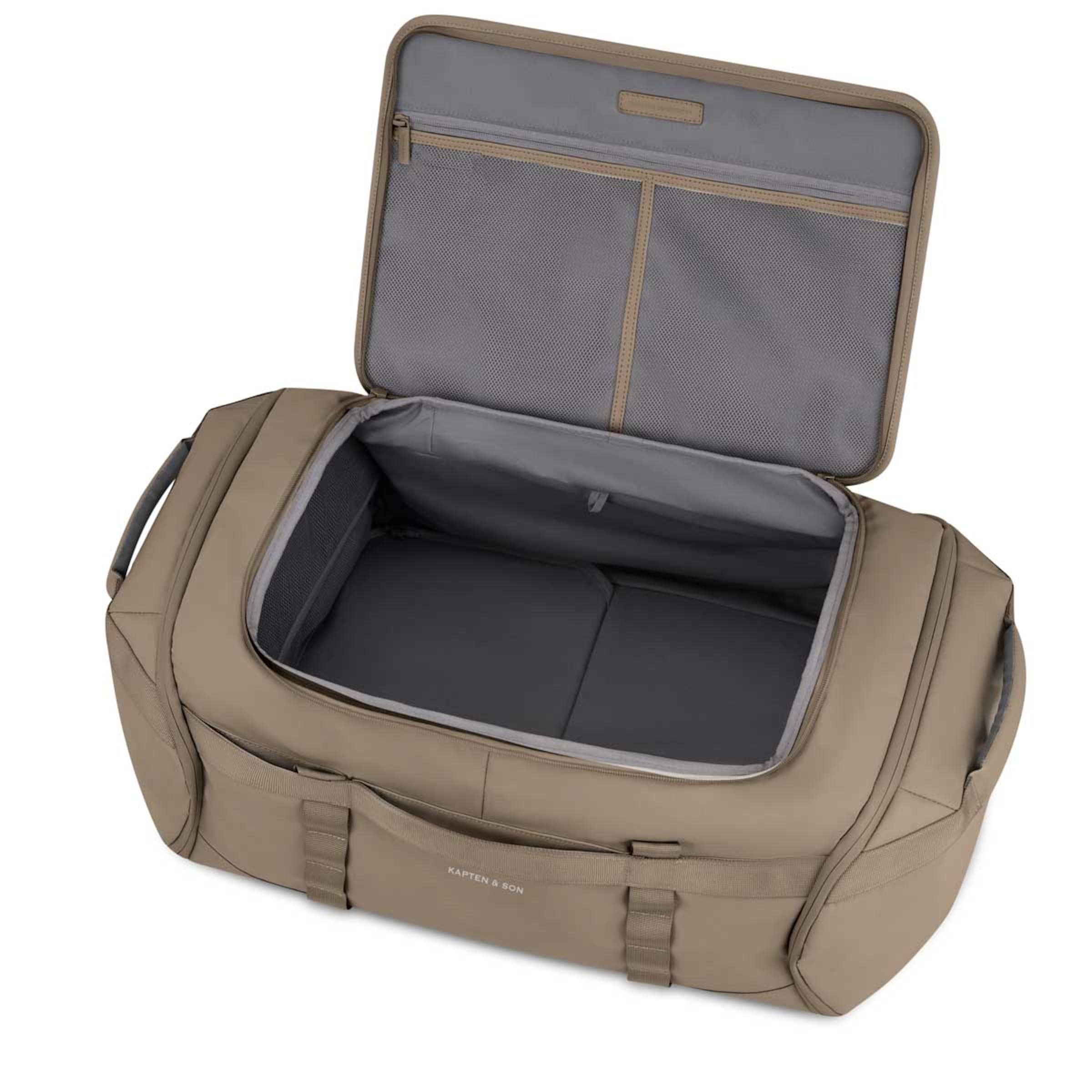 Lisbon Duffle Backpack Large Walnut
