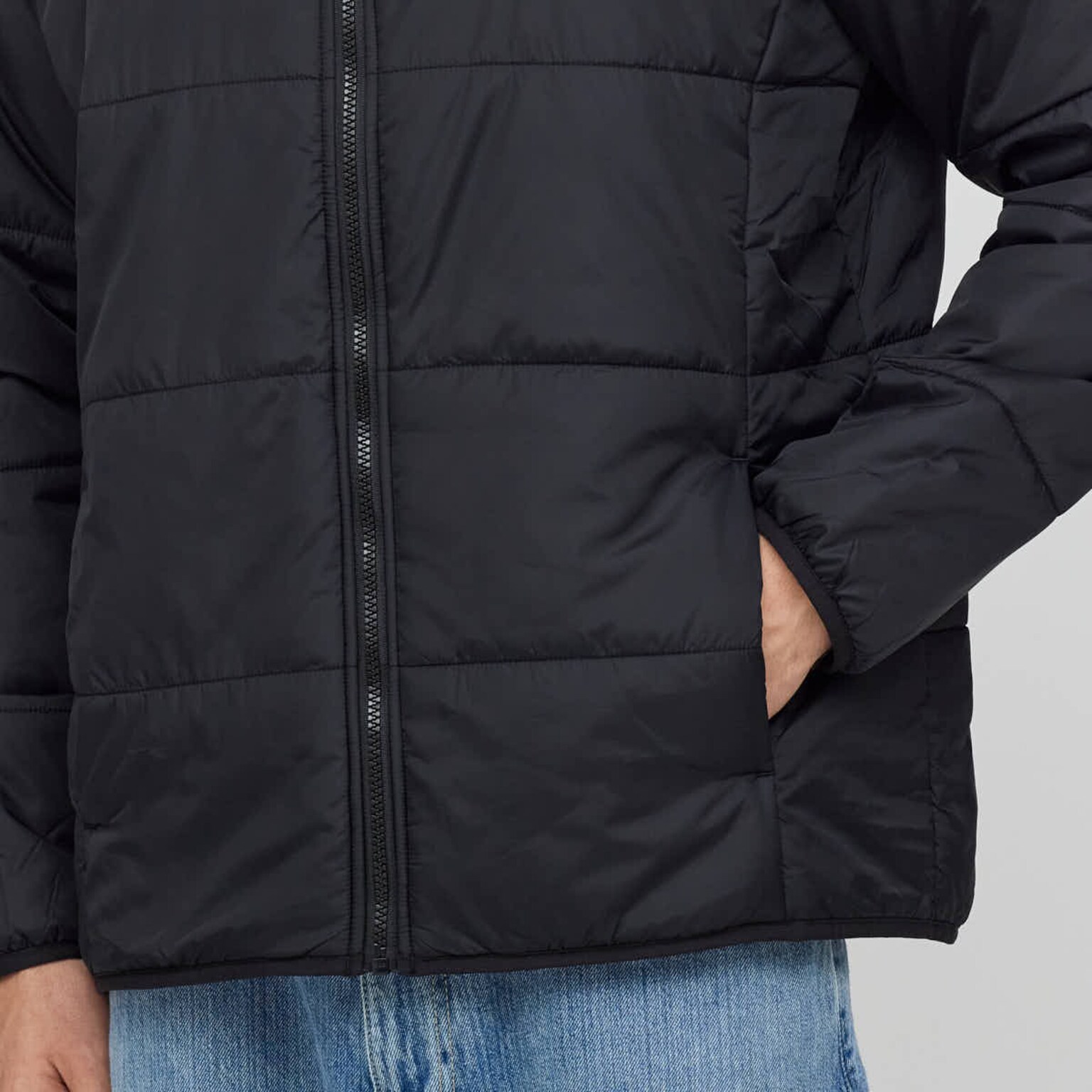 Puffer Jacket, Puffer Jacket All Black, Zwart, Afbeelding 6 van 7