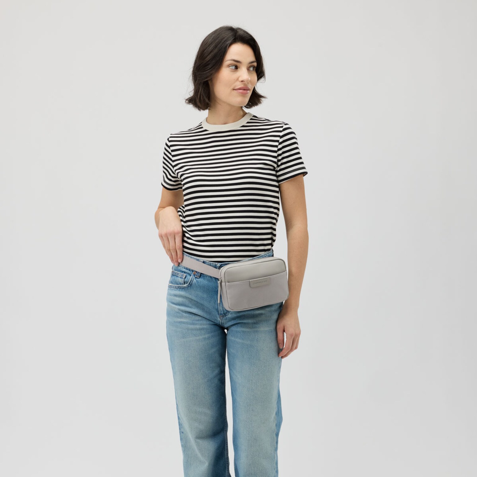 Bergen Crossbody, Bergen Crossbody Greige, Greige, Afbeelding 3 van 10