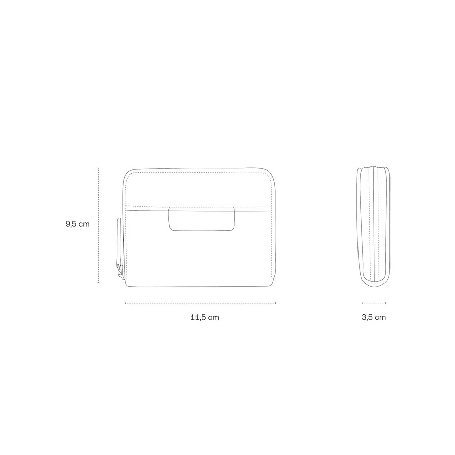 Bergen Pro Wallet Small, Bergen Pro Wallet Small Leo Dark Brown Braun, Bild 3 von 3