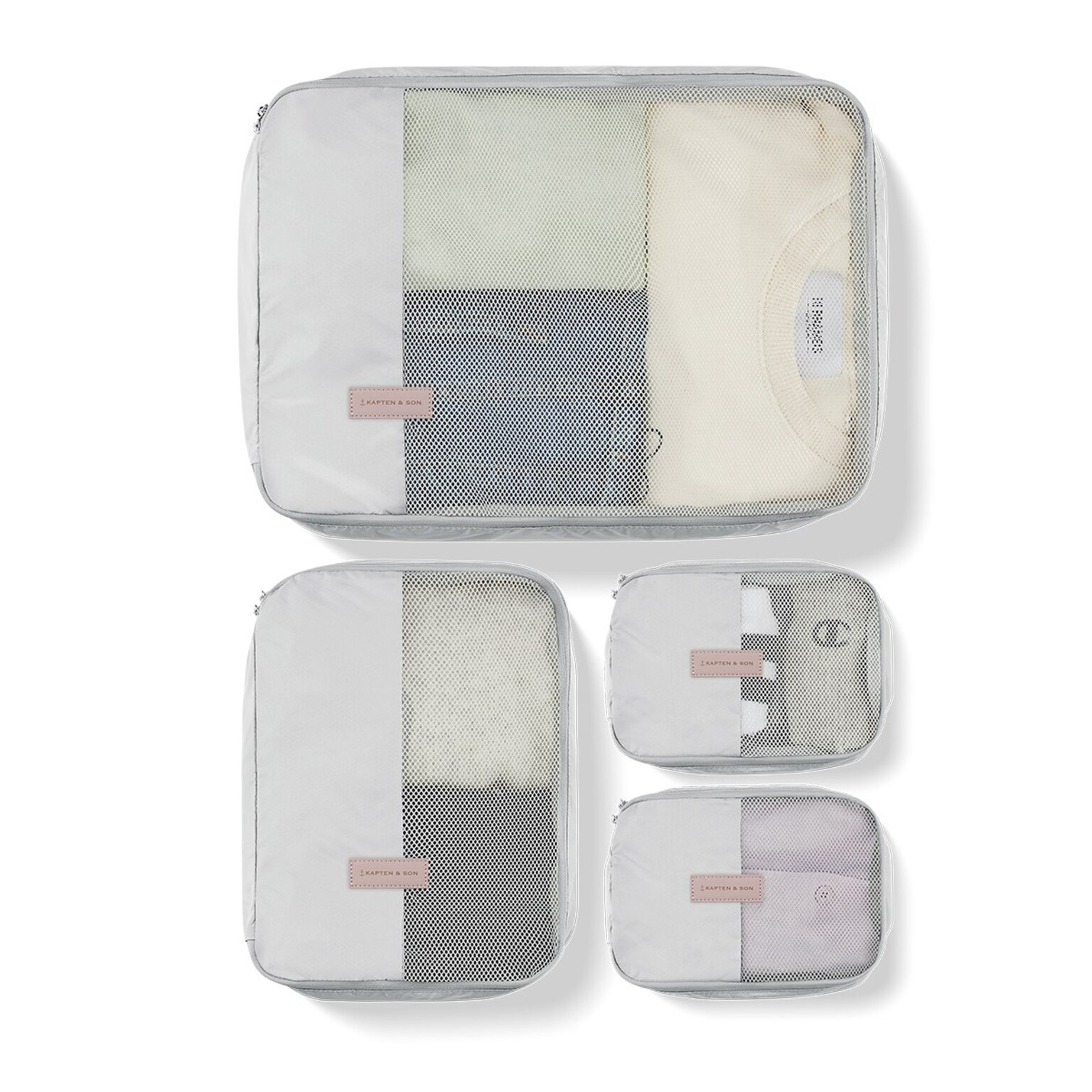 Packing Cubes, Packing Cubes Set Large Muted Clay, Muted Clay, Afbeelding 2 van 4