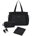 Hellvi Pro Large Diaper, Hellvi Pro Large Diaper Bag Set All Black, Negro