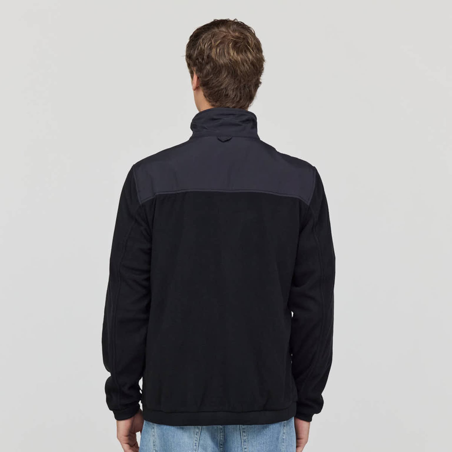 Light Fleece Jacket, Light Fleece Jacket All Black, Zwart, Afbeelding 4 van 9