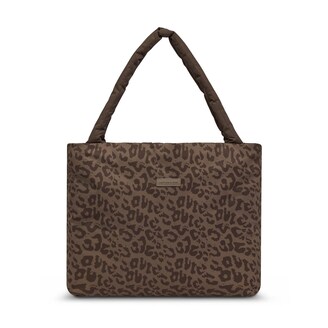 Norva 2in1 Shopper, Norva 2in1 Shopper Dark Brown/Leo, Bruin