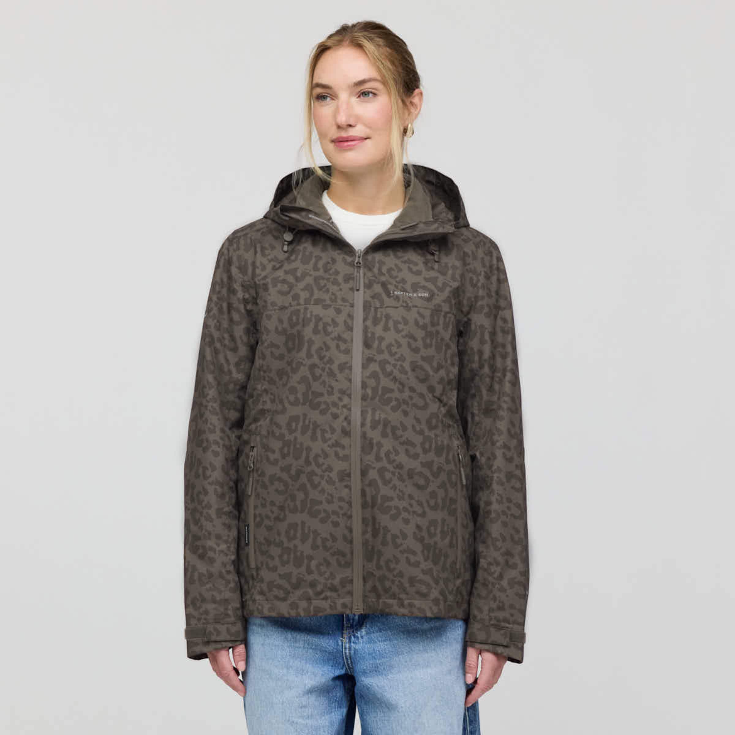 Everyday 3in1 Rain Jacket Leo Dark Brown