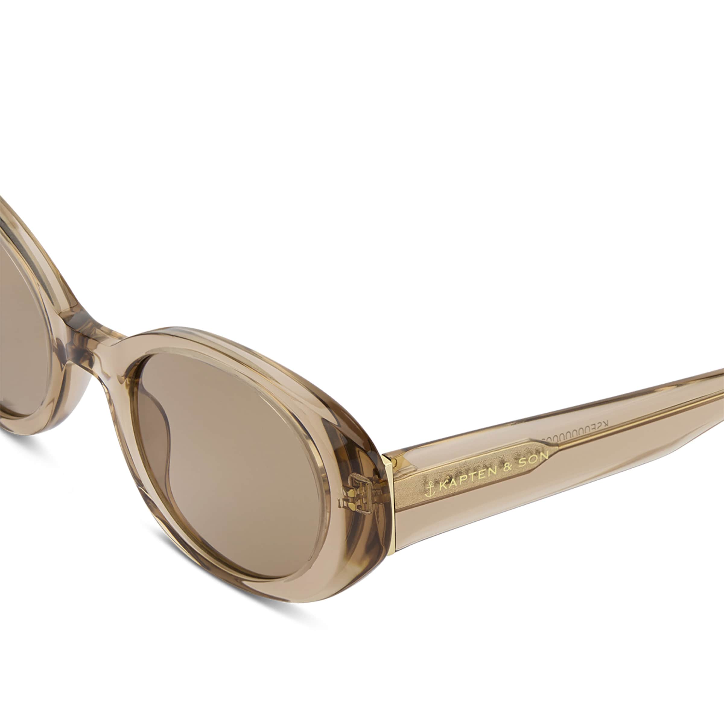 Milan Transparent Hazel Light Brown