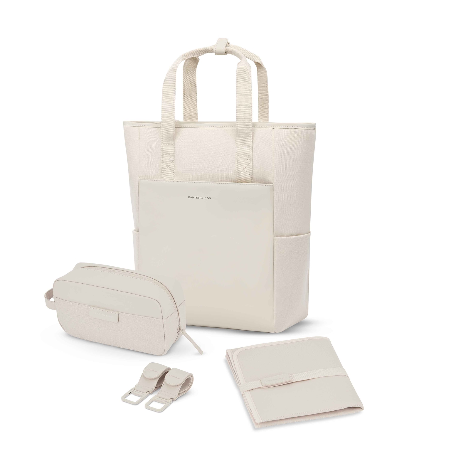 Lindby Pro Diaper, Lindby Pro Diaper Backpack Set Sandstone, Sandstone, Afbeelding 1 van 15