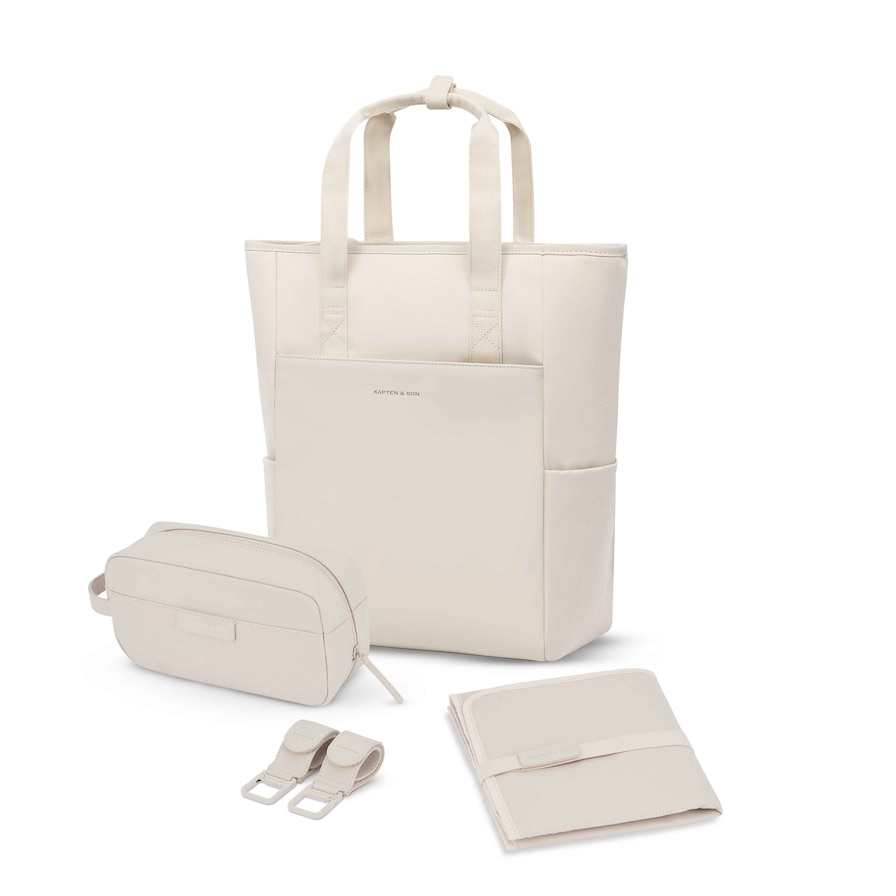 Lindby Pro Diaper, Lindby Pro Diaper Backpack Set Sandstone, Sandstone, Afbeelding 1 van 15