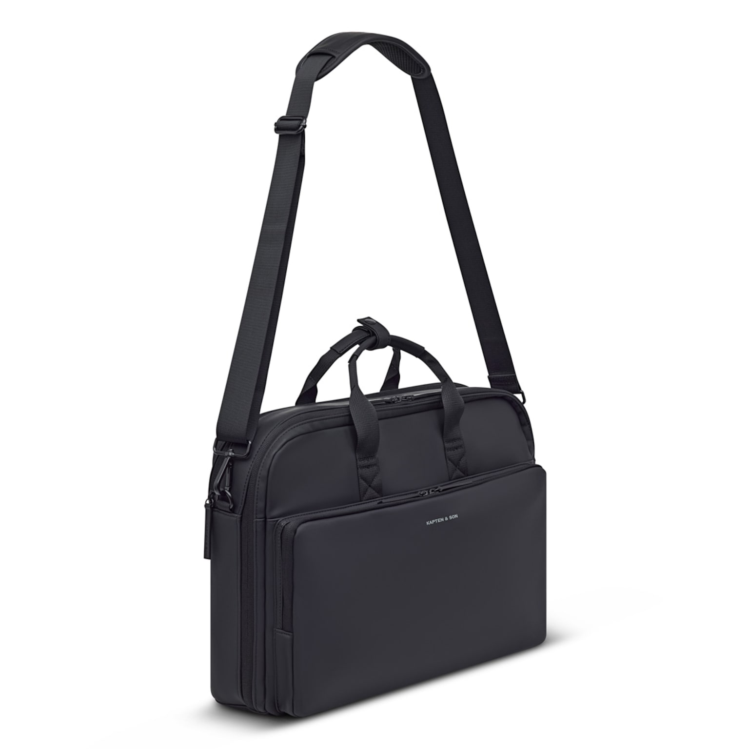 Bodo Laptop Bag, Bodo Laptop Bag All Black Noir, Image 6 sur 11