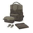 Bergen Pro Diaper, Bergen Pro Diaper Backpack Set Leo Dark Brown Marron