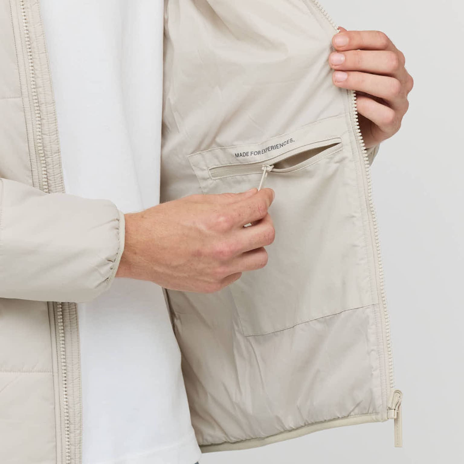 Puffer Jacket, Puffer Jacket Sandstone, Sandstone, Afbeelding 5 van 7