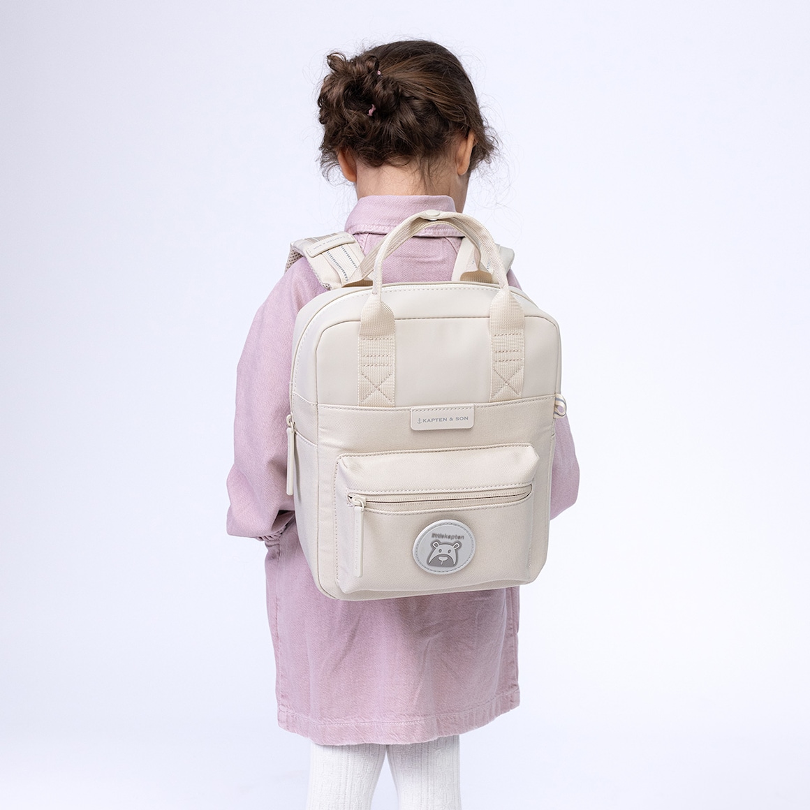 JOST Sac à dos de loisirs Sac à dos Bergen Courier Backpack Porcelain #2 Écru JOST Sac à dos de loisirs Sac à dos Bergen Courier Backpack Porcelain #2 Écru