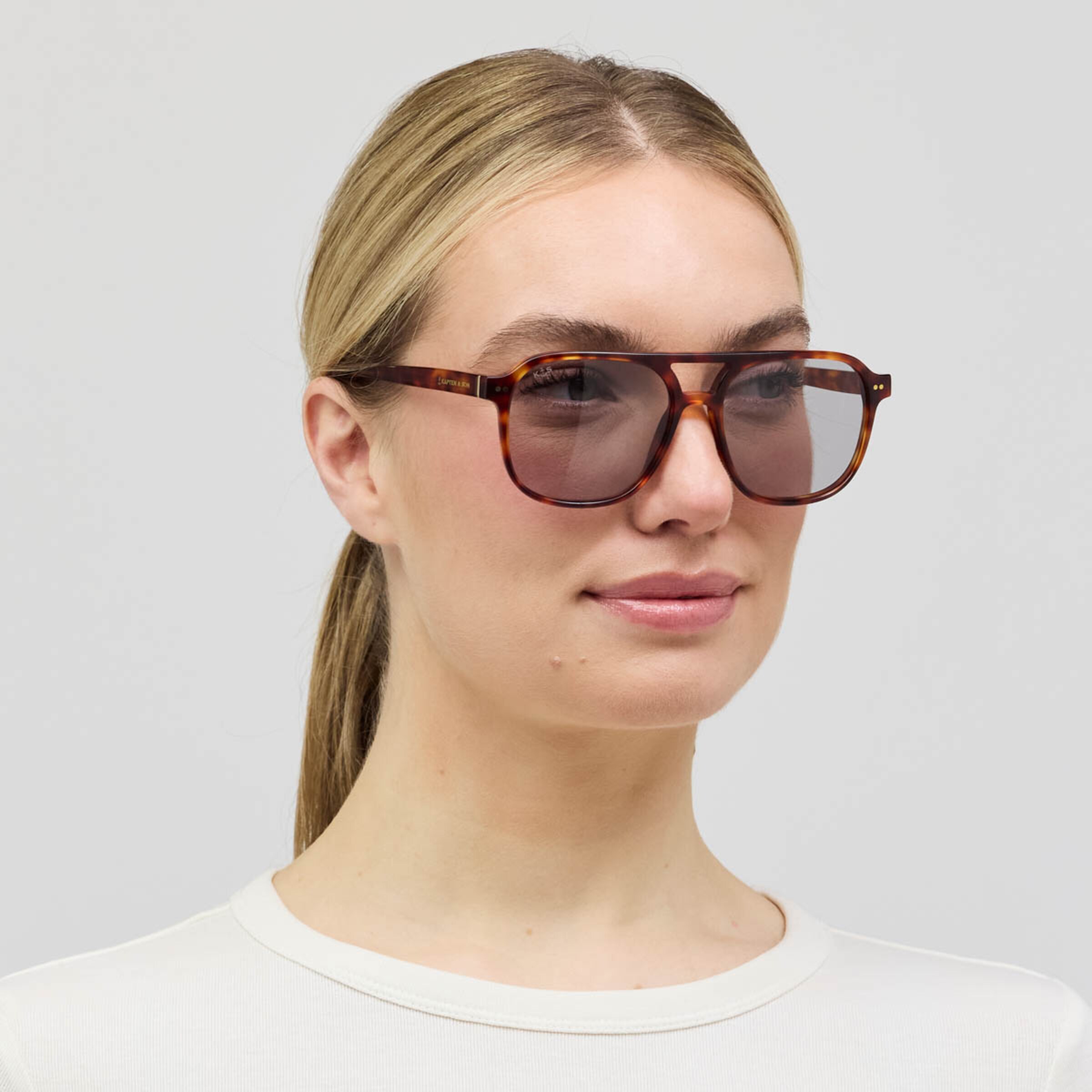 Zurich Oversize Maple Tortoise Grey