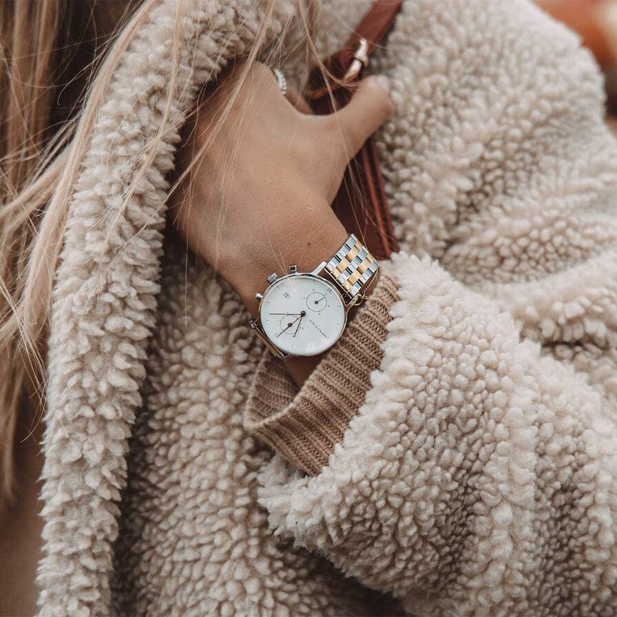 Chrono, Chrono Silver Bicolor Steel, Zilver, Afbeelding 2 van 7