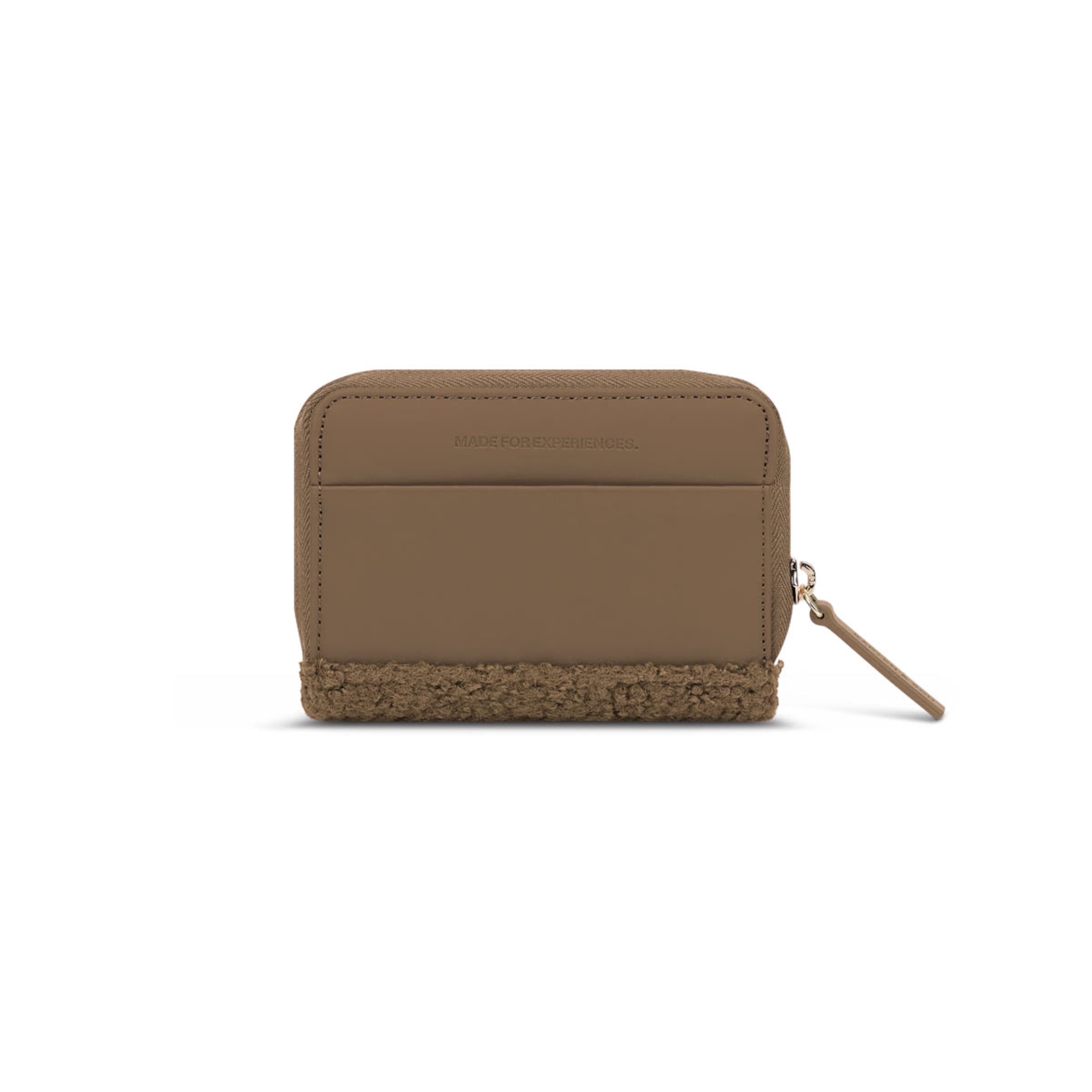 Bergen Pro Wallet Small Fleece Mocha Brown