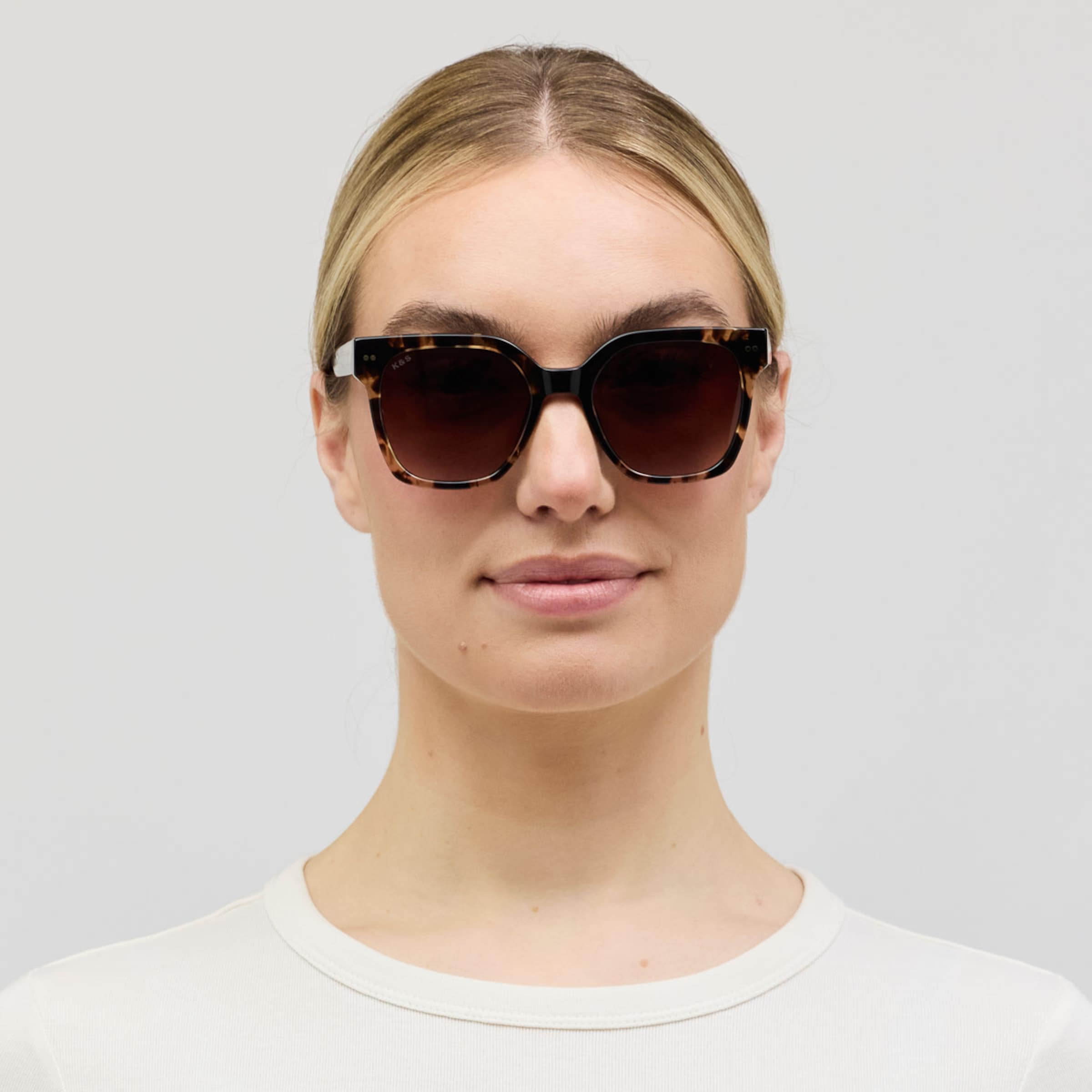 Siena Small Crystal Tortoise Brown