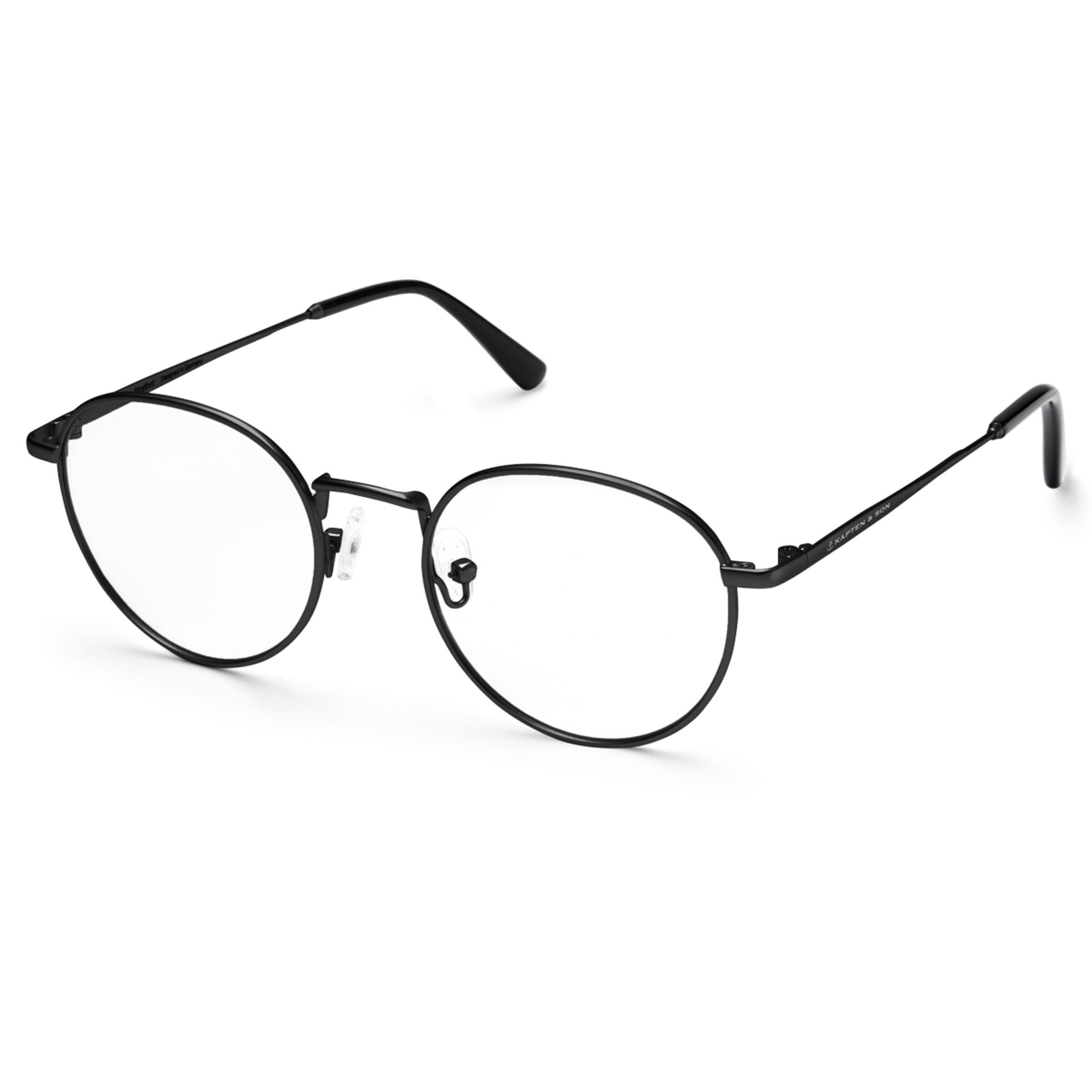 Kpten & Son London Matt Black mit Sehstärke