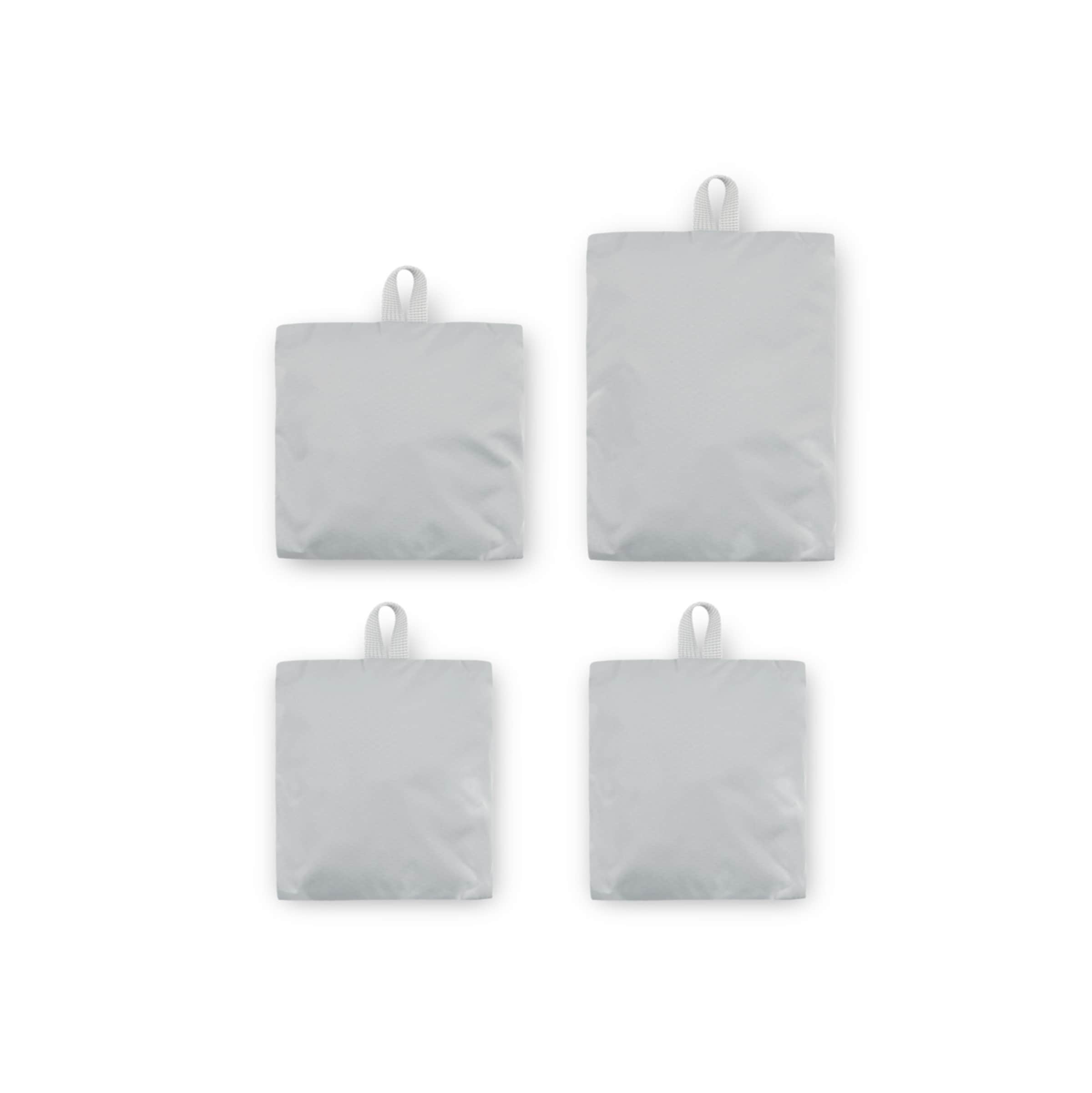 Eono 8 Pcs Cubes d'emballage pour valise Organisateur d'emballage de  bagages légers Cubes d'emballage pour accessoires de voyage - Beige