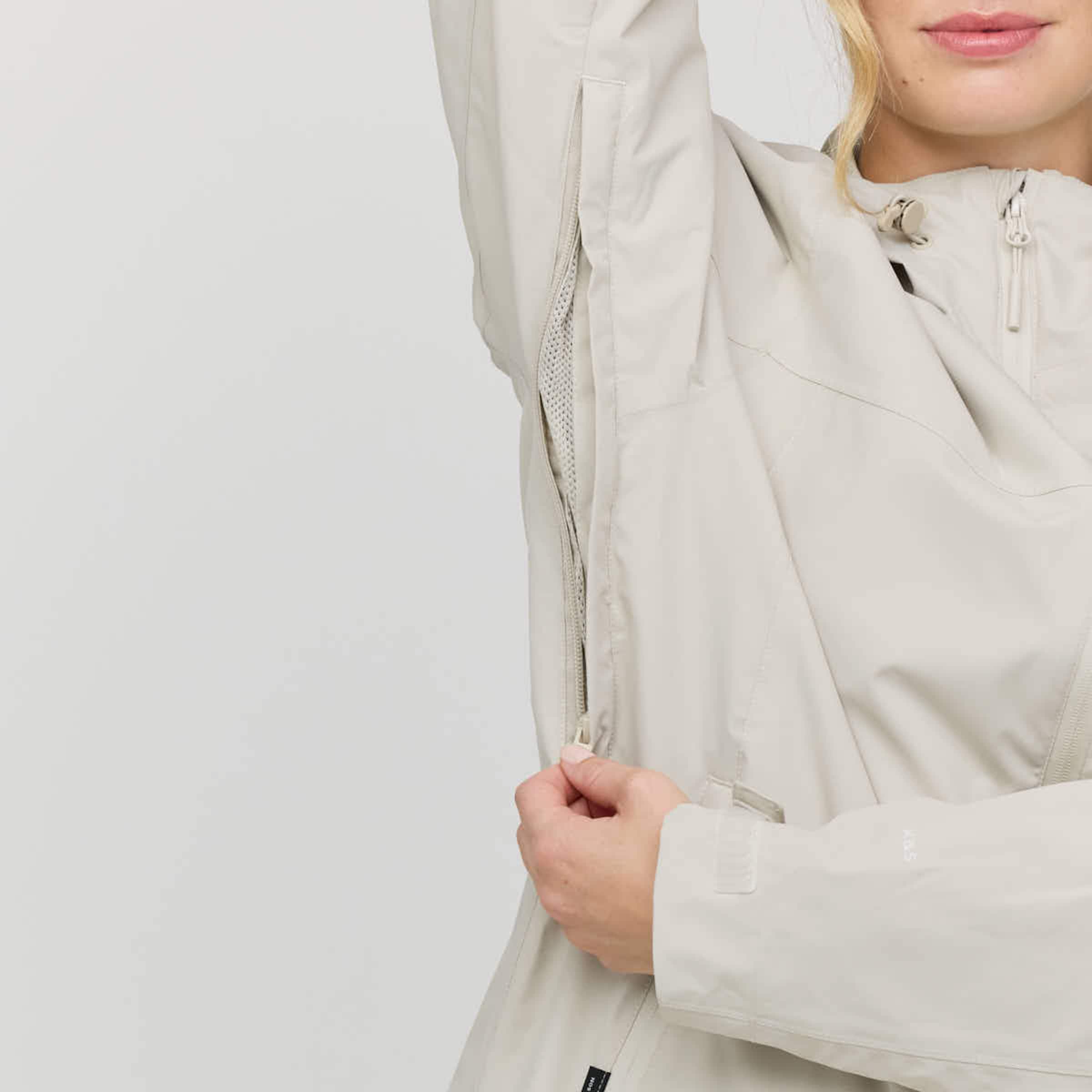 Puffer 3in1 Rain Jacket Sandstone