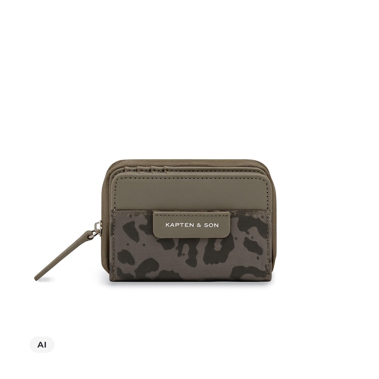 Bergen Pro Wallet Small, Bergen Pro Wallet Small Leo Dark Brown Braun