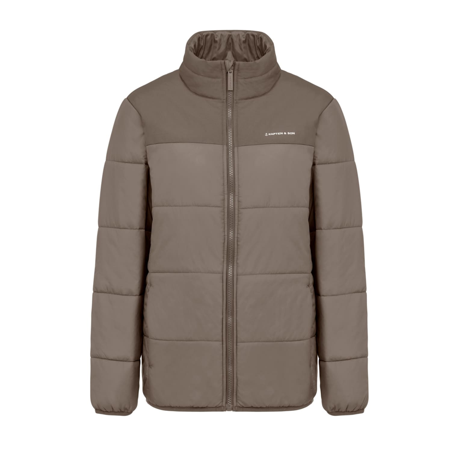Puffer 3in1 Rain Jacket, Puffer 3in1 Rain Jacket Taupe, Taupe, Image 9 of 13