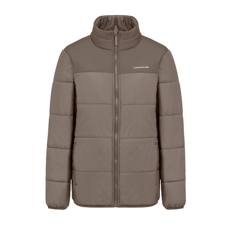 Puffer Jacket Taupe