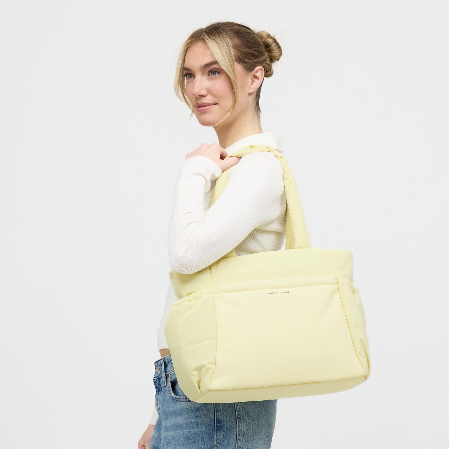 Hellvi Cloud Medium, Hellvi Cloud Medium Butter Yellow, Butter Yellow, Afbeelding 2 van 7