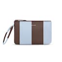 Unselected, Essential Pouch, Essentials Pouch Chocolate Brown/Striped, Sandstone