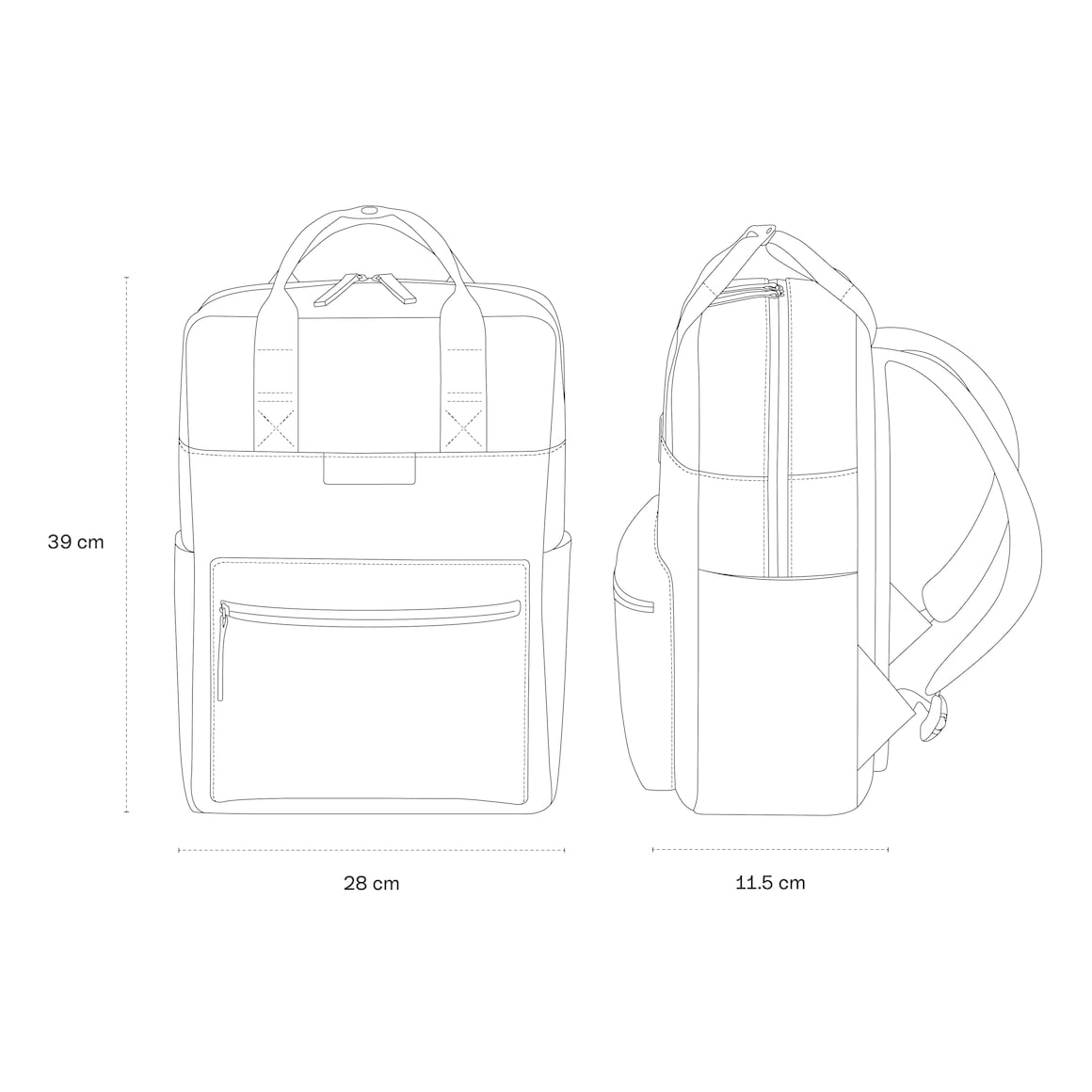 Bergen Pro Sleek Full PU All Black