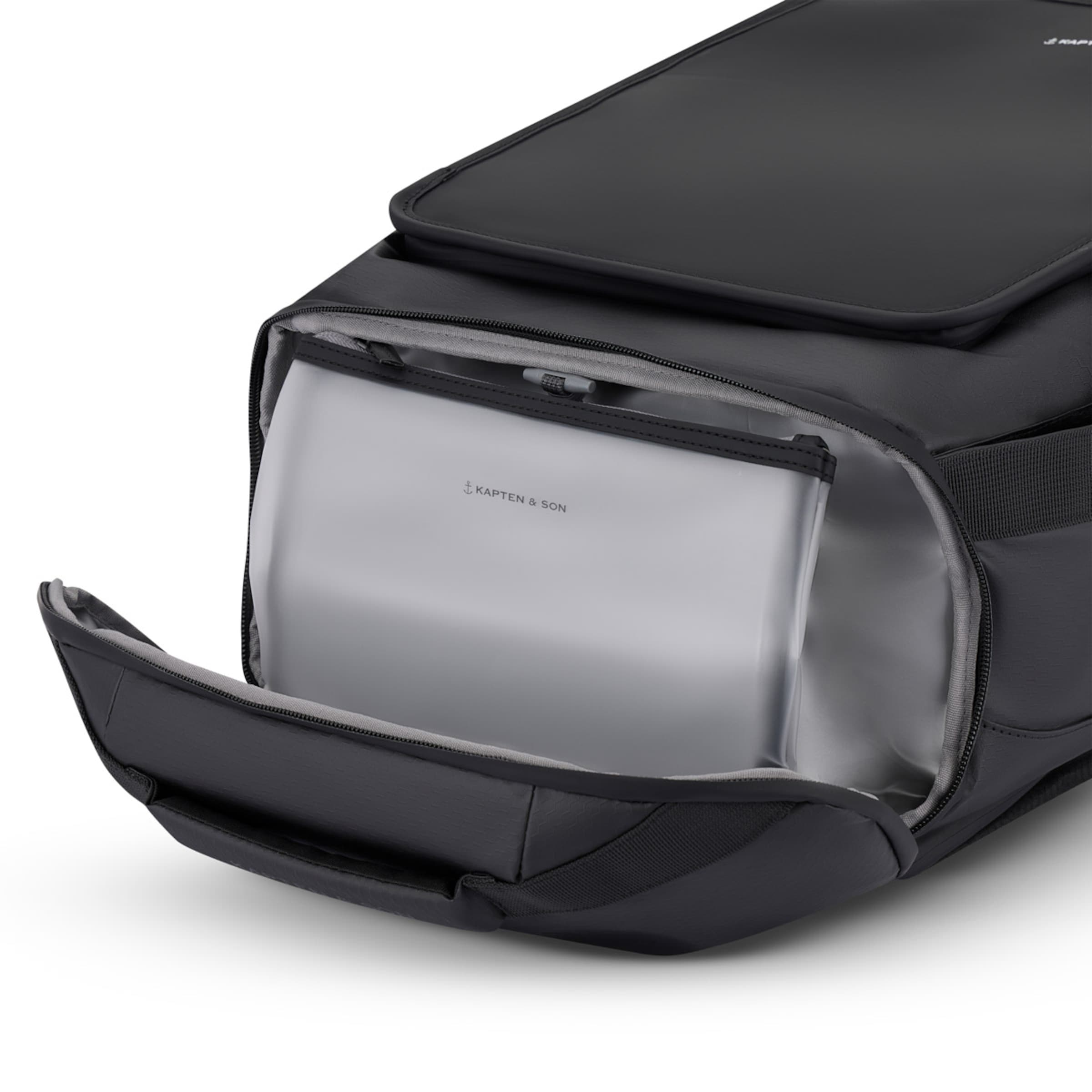 Lisbon Duffle Backpack Small All Black 