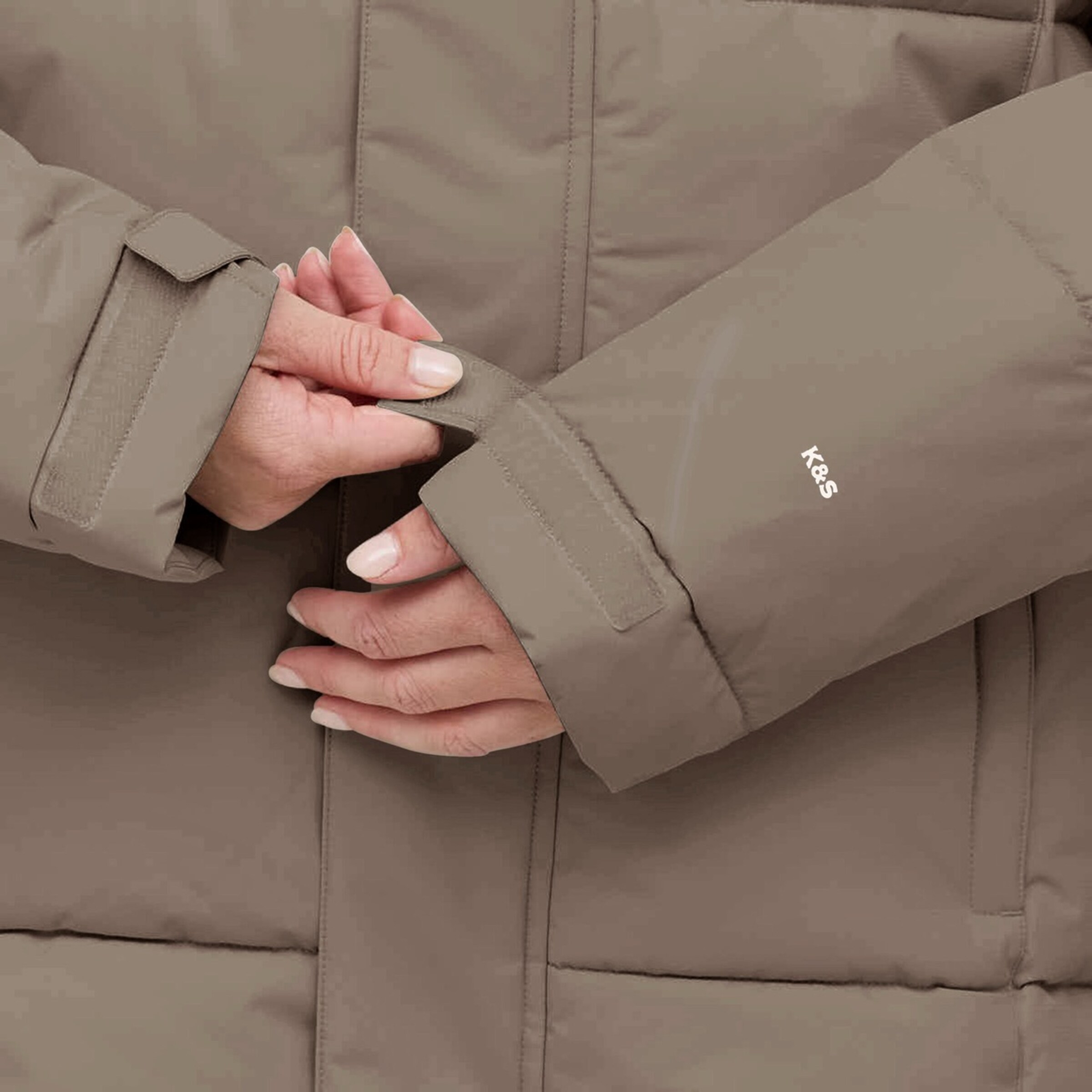 Fleece 3in1 Winter Jacket Taupe