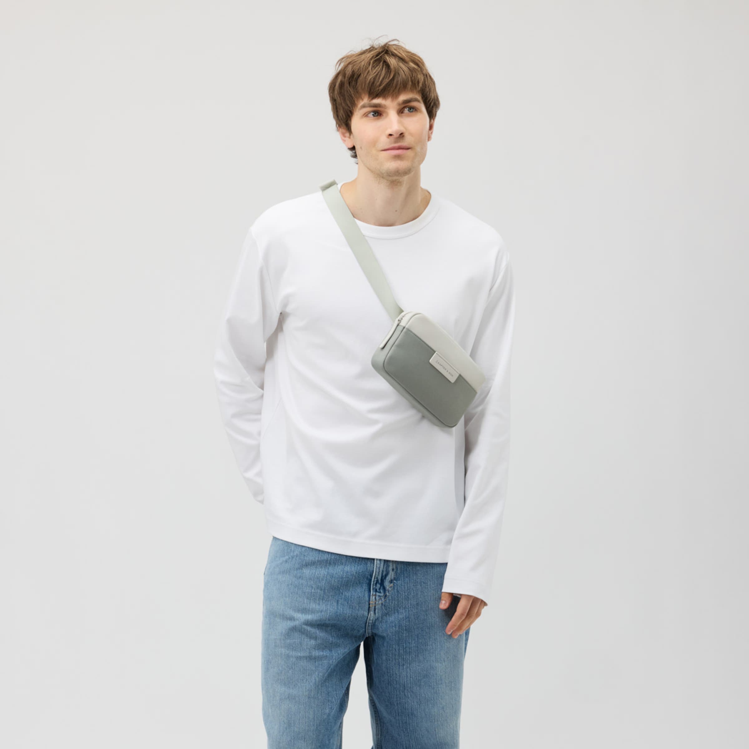 Bergen Crossbody Muted Sage