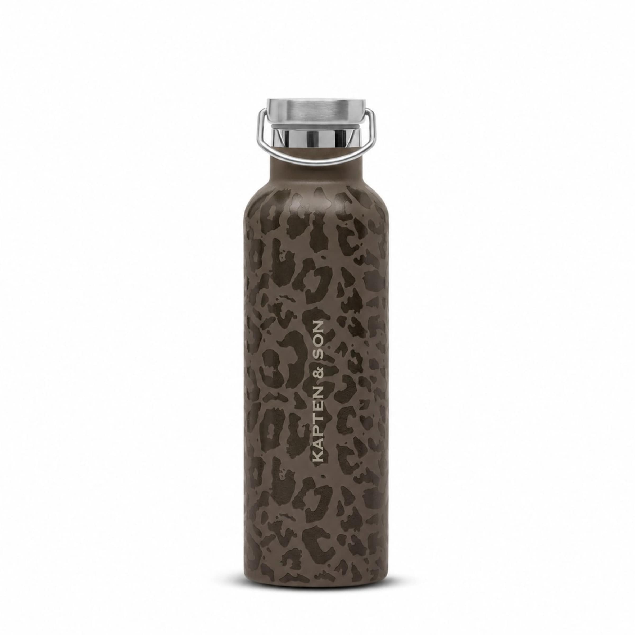 Water Bottle Leo Dark Brown