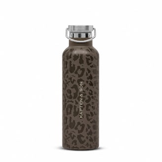 Water Bottle, Water Bottle Leo Dark Brown Braun